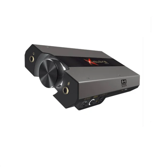 Новые творческие Sound BlasterX G6 7.1usb внешний игры звуковая карта DAC усилитель для