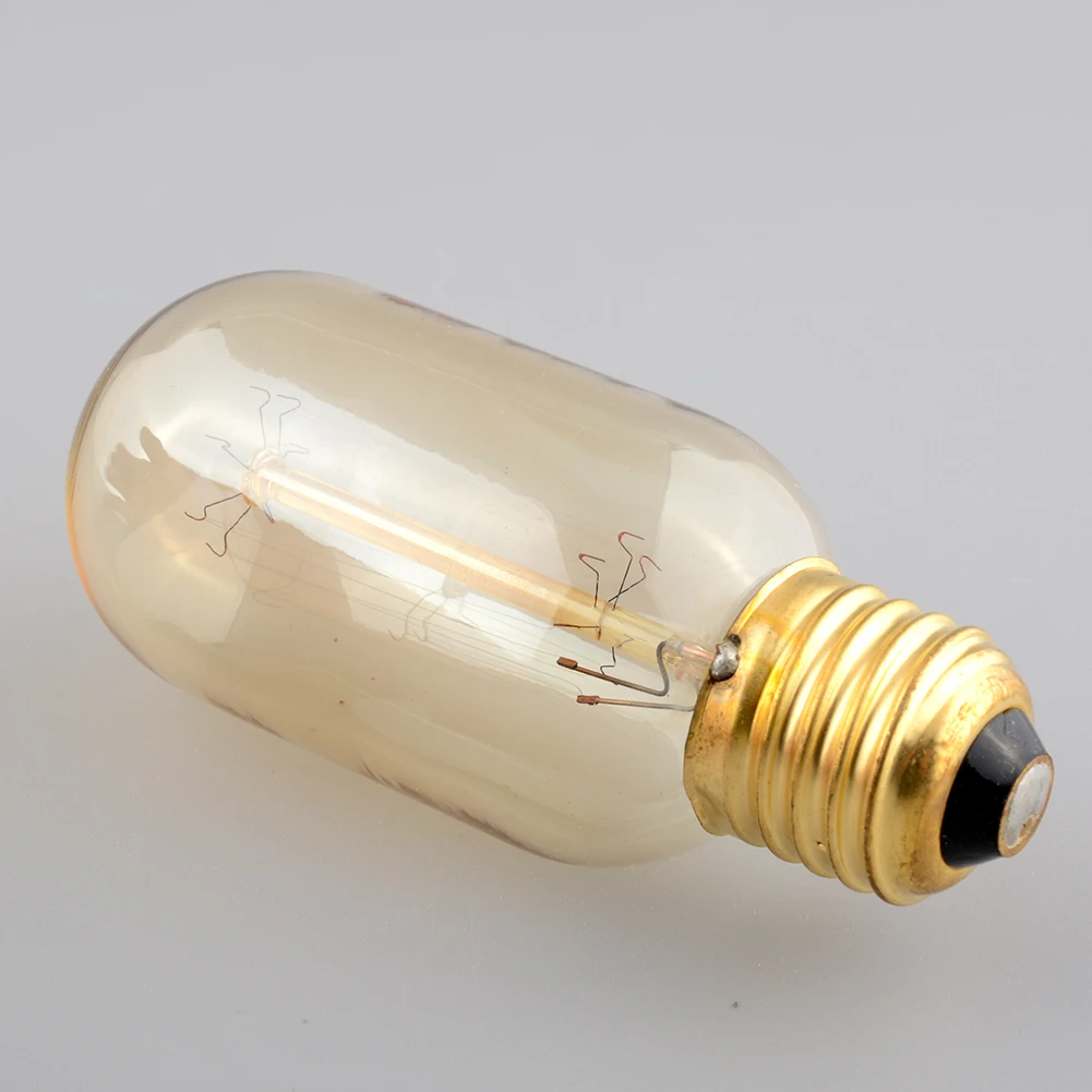 Винтаж E27 экономия 40 Вт/220 Вт Edison T45 свет Промышленного Стекла InteriorDesign классическая лампа Декор 40 Вт освещение лампа под старину