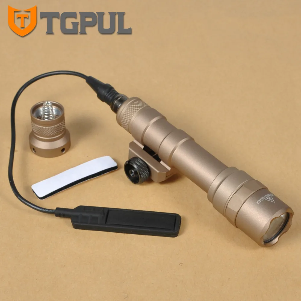 Caça ao ar Tgpul Série Mini Scout Luz Tático Led Lanterna Pistola Livre 20mm Picatinnyt Ferroviário M600 M600b 19 Esporte e Lazer