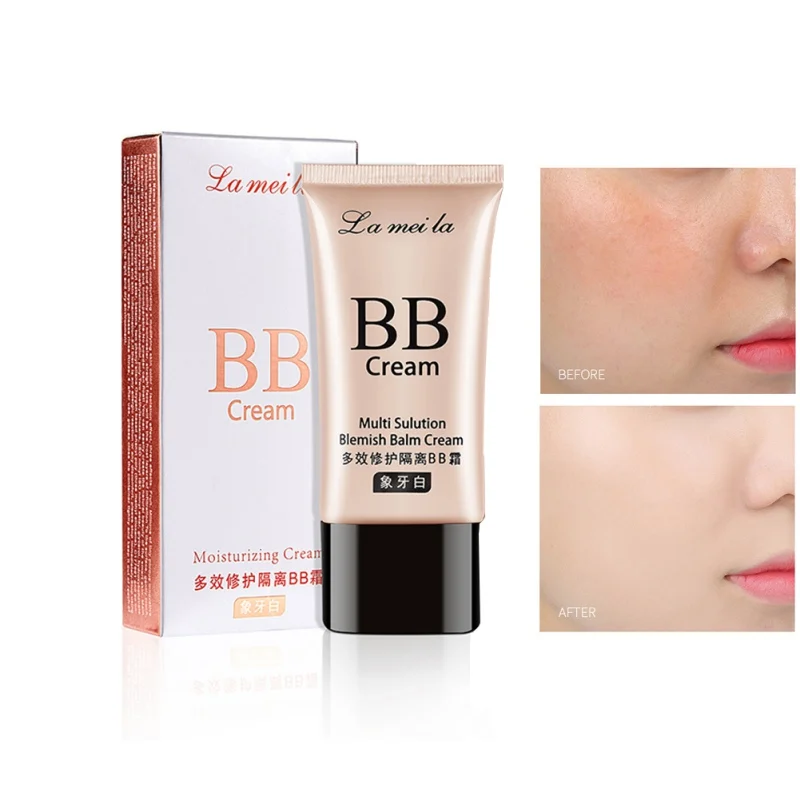 BB Cream Concealer Moisturizing Waterproof Cover Face Defects Brighten Skin Color Makeup Primer Lasting 2019 |