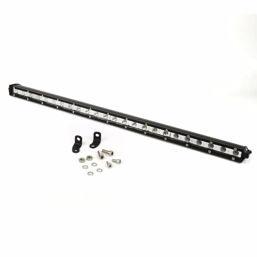 

72W Single LED Light Bar truck offroad 12V Car Led Work Light Lamp Off-road 4x4 SUV ATV Tractor Combo headlight bar 24V