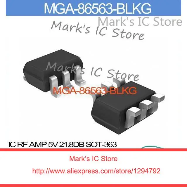 MGA 86563 BLKG IC RF AMP 5V 21.8DB SOT 363 MGA 86563 BL . 86563 MGA ...