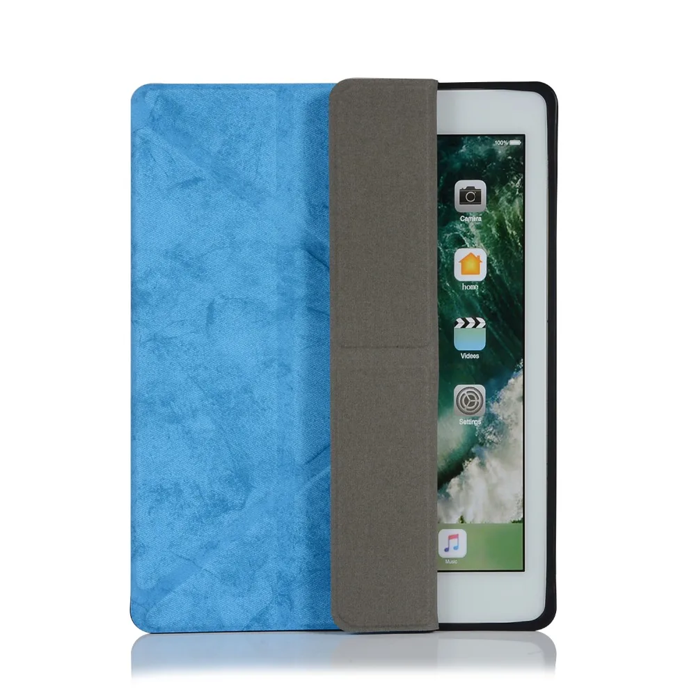 Чехол для Apple 2017/2018 новый iPad 9,7 дюймов/Pro 9,7/Air 1/Air 2. YCJOYZW-PU кожа Smart Cover + силиконовые ручки лоток чехол для планшета