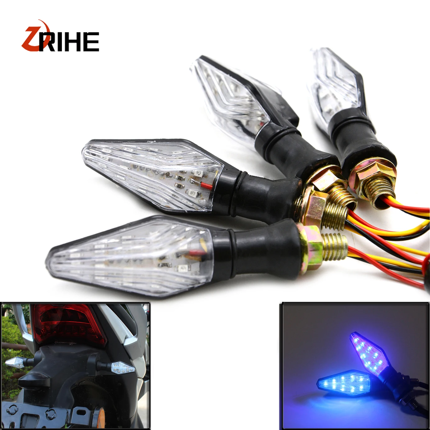 Led Motorcycle turn signals light led lamps sportster for KTM 505XC-F 105SX 200XC/XC-W EXC  AJP MX 200 BX 570 Motard