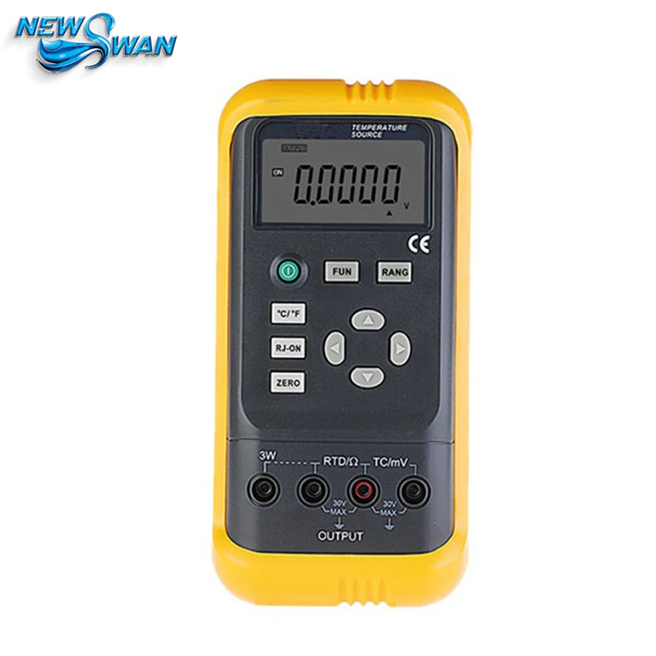Handheld Temperature Calibrator Simulation Thermocouple Output Process