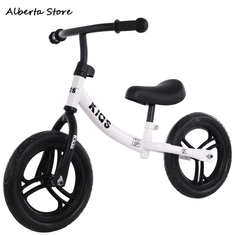 

Children Outdoor Toys Ride on Balance Slide Scooter Baby Pedalless Bicycle Off Road Racing Steel Metal Frame Pneumatic Tire Bike