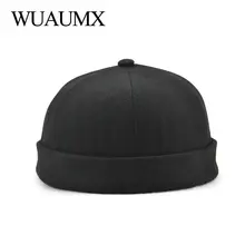 

Retro Landlord Hat Men Women Unisex Street Melon Hat Beanie flange Hip Hop Cap Cotton Guava Hats Foldable Unique Style