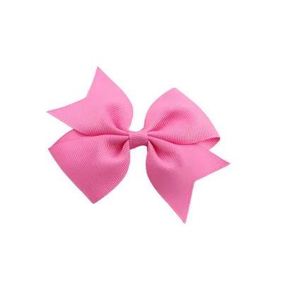 Hair Bow Boutique Solid Grosgrain Ribbon Hairgrips Hair Clips Headwear Barrette Bowknot For Women Girls Accessories (14)
