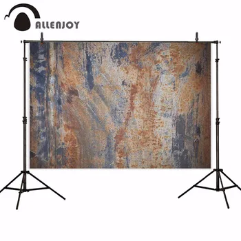 

Allenjoy photography backdrop rusty galvanize iron texture vintage background photobooth photocall photo prop shoot studio
