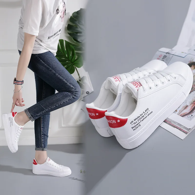 2019 Women Shoes Sneakers Women Sport Shoes Walking White Shoes Female Sneakers Zapatos De Mujer Zapatillas - Running Shoes - AliExpress