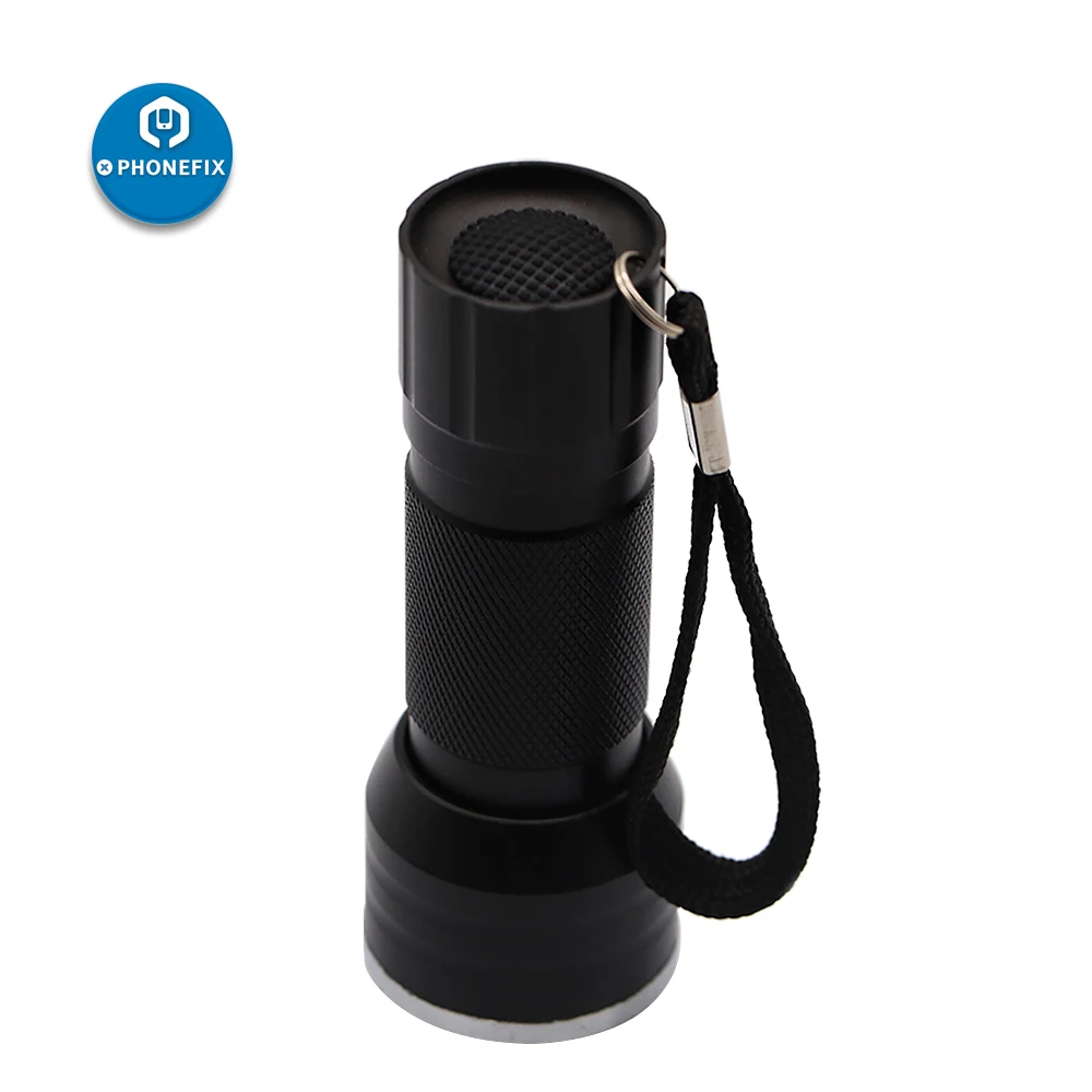 PHONEFIX 21 Светодиодный УФ-лампа для отверждения клеем, светодиодный Фиолетовый светильник для отверждения зеленых масел, инструменты для ремонта материнской платы мобильного телефона