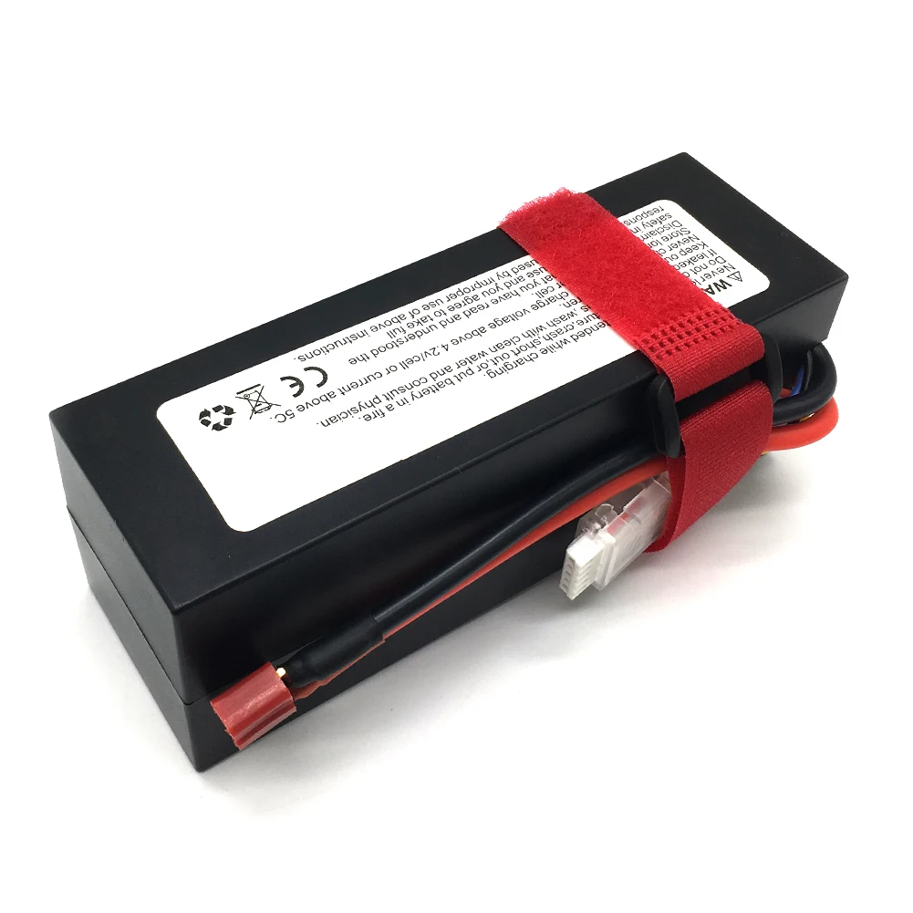 DXF 7,4 V 14,8 V 2S 4S 6500mAh 5200mAh 50C 60C Max 100C 120C LiPo аккумулятор 2S 4S HardCase для 1/8 1/10 RC модель автомобиля Slash Emaxx