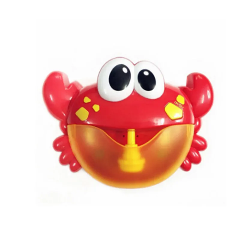 Новые креативные милые крабы для создания пузырьков для ванной, музыкальная игрушка для создания пузырьков для плавания, Забавный игровой инструмент для ванной для детей