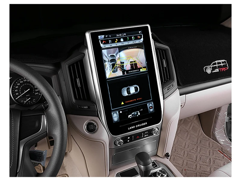 Excellent LiisLee Car Multimedia DVD GPS Audio Radio Stereo For Toyota Land Cruiser 200 J200 LC200 Roraima Original Style Navigation NAVI 0