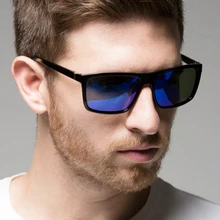 Marca de luxo dos homens óculos de sol designer pesca máscaras condução clássico quadrado óculos proteção masculino 2019 oculos masculino