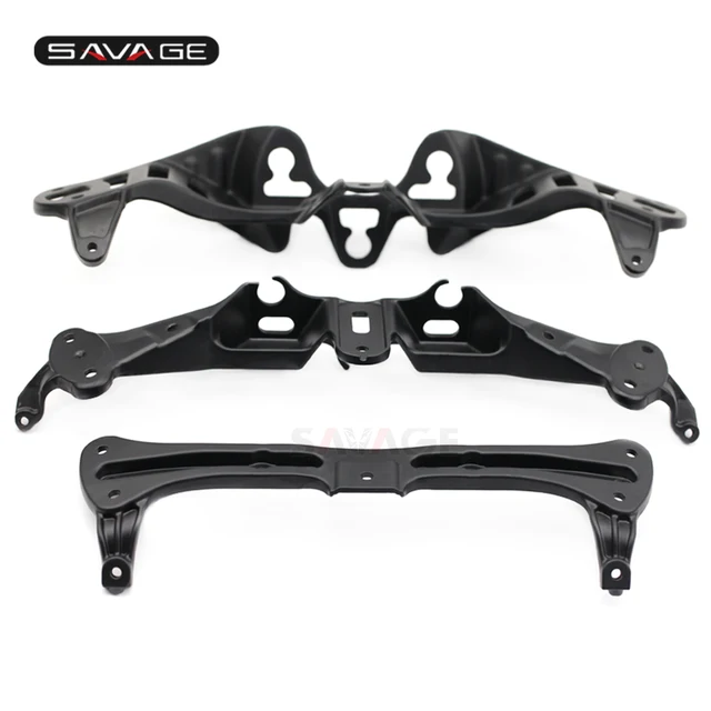 Headlight Fairing Mirror Cowling For KAWASAKI ZX-10R ZX10R 2004 2005 2006 2007 2008 2009 Motors Accessories Mount Stay Brackets