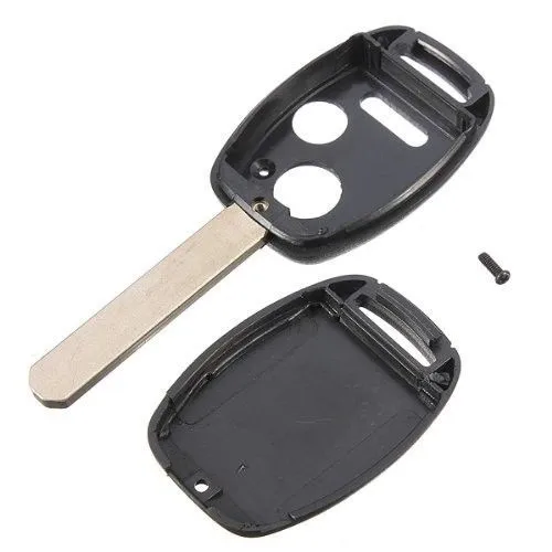 KEYECU 10 шт./лот заменить чехол дистанционного брелок 2+ 1 кнопка для HONDA Accord Civic CRV Pilot Fit