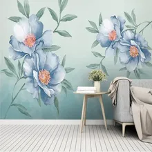 Custom wallpaper modern minimalist small fresh American pastoral flowers Nordic decoration - high-grade waterproof material цена Custom wallpaper modern minimalist small fresh American pastoral flowers Nordic decoration - high-grade waterproof material цены онлайн