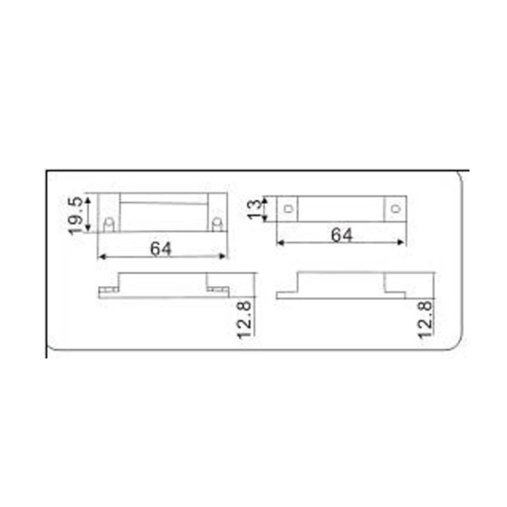 10 sets MC 31 Wired Door Window Sensor Magnetic Switch for Home Alarm System When sensor is open,normally open NO -in Sensor & Detector from Security ...