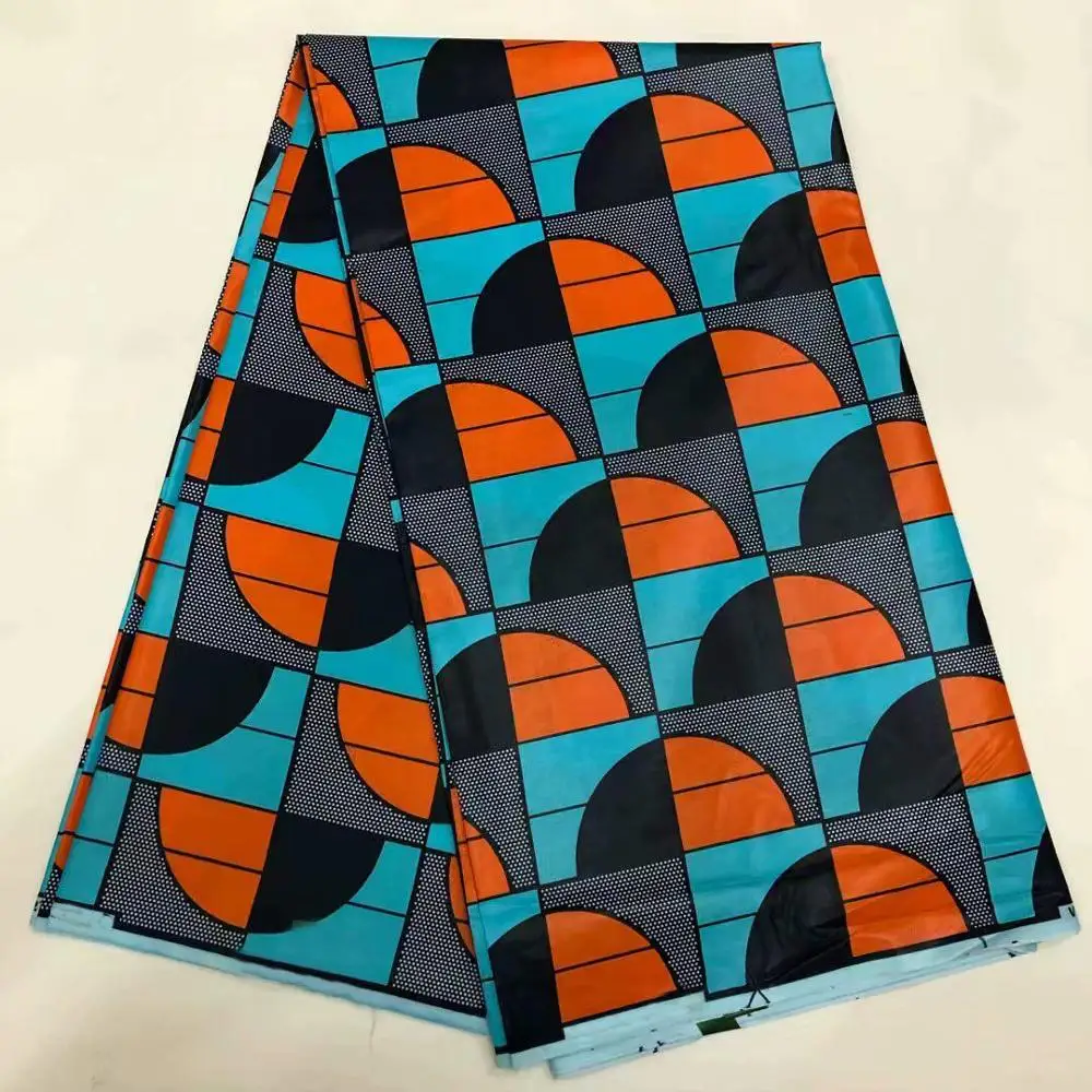 

Hot sales Ankara veritable java prints wax fabrics 100% cotton 6 yards guaranteed african wax prints fabric 2019 dress!OT-4372