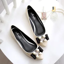 New 2016 Women Spring Summer Shoes Diamond Buckle Low Heel Pump Female Single Shoes Fashion Lady Shoes Large Size 40-45 z3.5