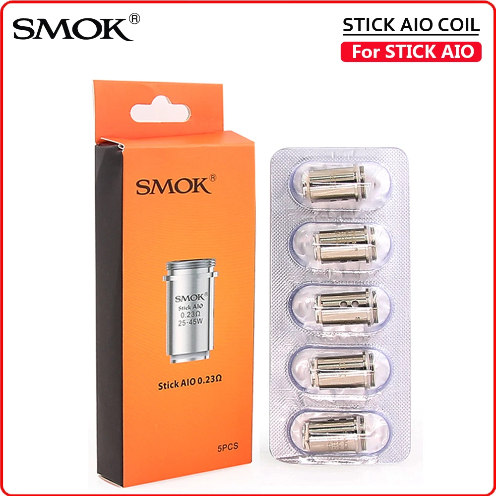 Оригинальный SMOK Stick Aio Core сопротивление 0 23 Ом нагреватель электронная сигарета