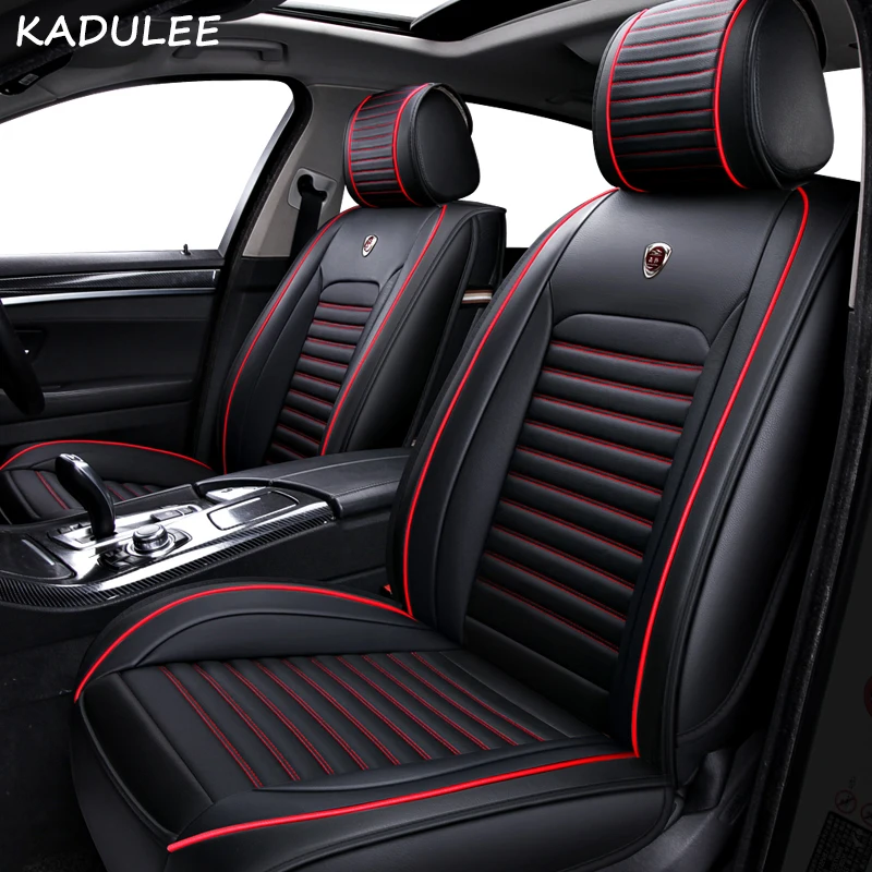 Kadulee из искусственной кожи Чехол автокресла для MINI Cooper R50 R52 R53 R56 R57 R58 F55 F56 F57 Countryman R60 F60 автомобильные аксессуары для укладки волос