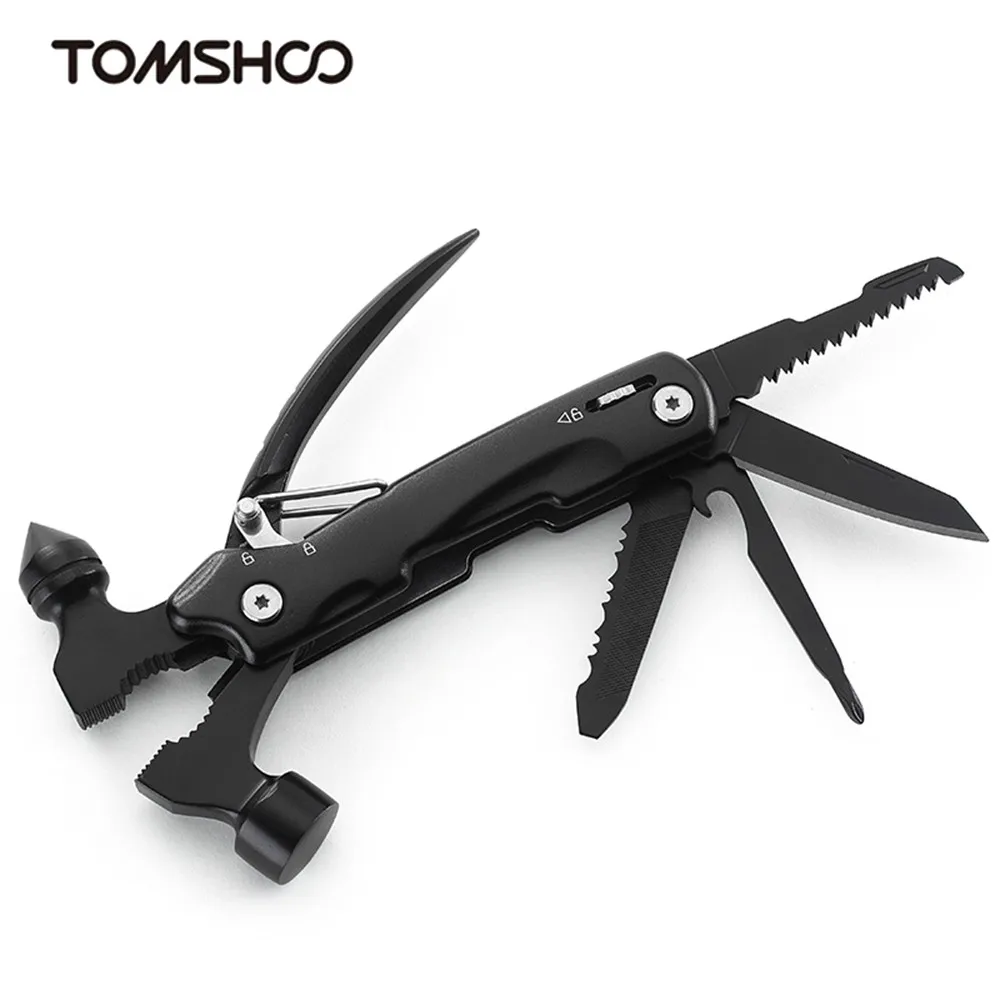 

Outdoor Multi-function Tools Pliers Hammer Folding Cutter Knife Bottle Opener Screwdriver Kit for Camping Fishing Hunting Set