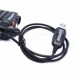 Oringinal USB Кабель для программирования Baofeng водостойкий двухканальные рации + CD программы компьютера UV-XR UVXR