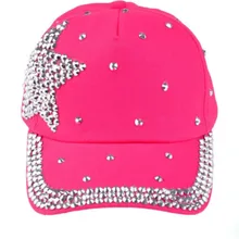 Для женщин Повседневная шляпа ковбойская точка дрель Звезда бейсболка Модная молодежная Зонт hat casquette MAERSHEI