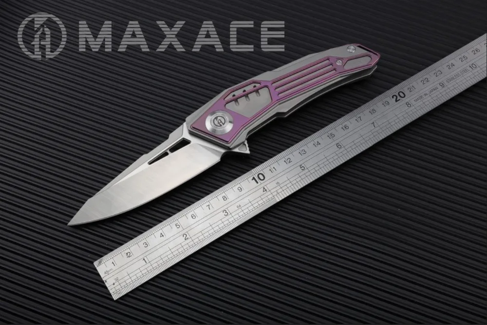 Maxace БАК складной нож M390 лезвие титановая ручка|Ножи| |