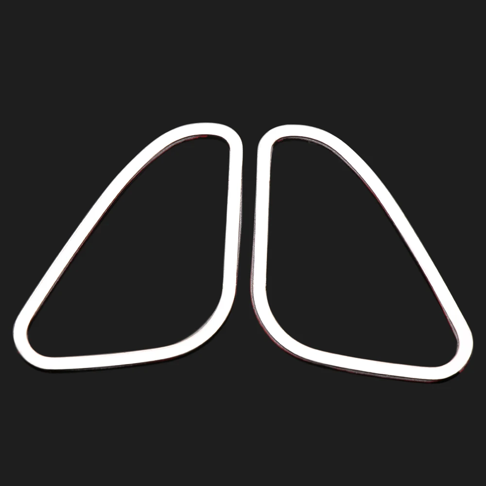 

New Arrival! For Ford focus 2 2005+2013 stainless steel trim accessories interior outlet decoration ring 2PCS/SET