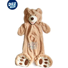 Американский медведь плюшевый медведь кукла большой медведь плюшевый шкуры оболочки Пальто Американский bearskin оболочки от производителя