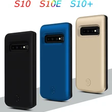 5000/6000mAh ТПУ зарядное устройство чехол для samsung Galaxy S10 S10e S10 Plus чехол для батареи портативный банк питания зарядный чехол