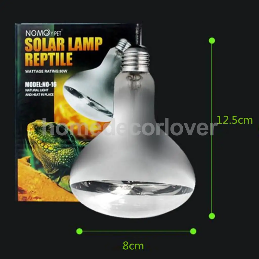 E27 рептилия UVB кальций светильник разведение нагреватель Брудер излучатель лампа