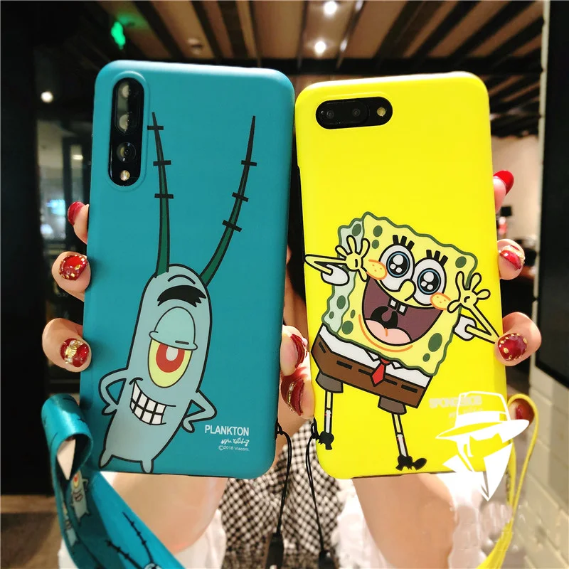 Spongebob Squarepants Cartoon Phone Shell For Huawei