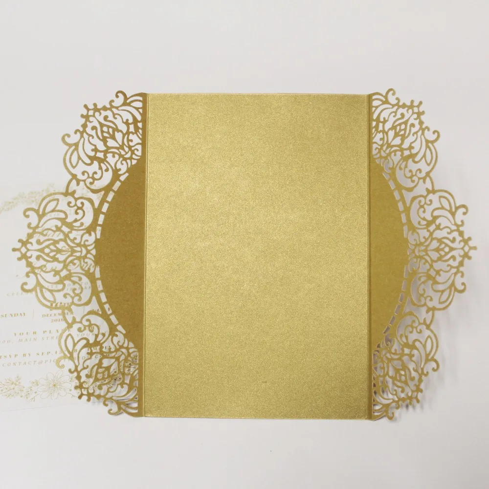 Laser Cut Wedding Invitations