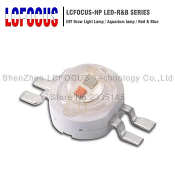 

Red + Green 2*3W 2*1W High Power LED Double COB Chip SMD Diode For DIY 3 6 W Watt led Special Lighting Aquarium Light Lamp