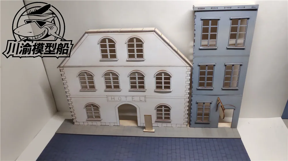 Масштаб 1/35 европейский стиль городские и уличные танковочные сцены набор для