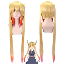 

Kobayashi san Chi no Maid Dragon Tooru Wigs Cosplay Costume Miss Kobayashi's Dragon Maid Tohru Women Long Wig Synthetic Hair