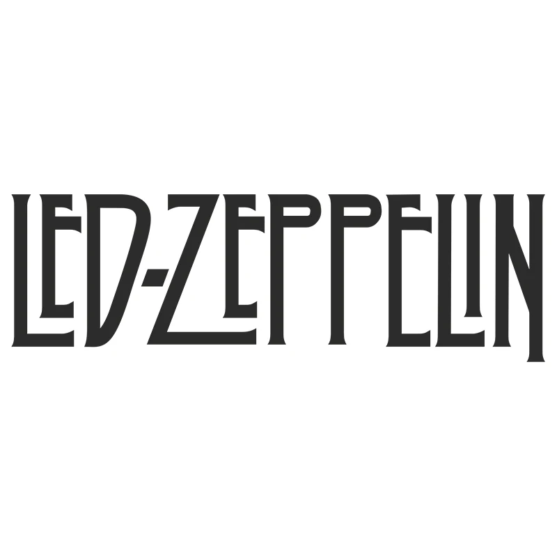 Для Led Zeppelin Rock Band, Виниловая наклейка на окно автомобиля, Стайлинг автомобиля