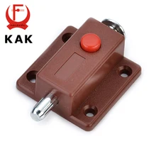 3 шт. KAK-7019 Автоматическая мебель болт двери окна шкаф коробка защелка 53*35 мм ящик шкаф пружинный замок домашняя фурнитура
