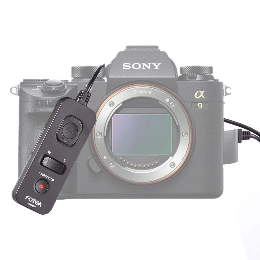 

FOTGA RM-VS1 Shutter Release Remote Controller Commander for Sony RX10 HX50 HX60 A7R A7 A7S A7II A7RII A7SII A7M2 A7RM2 A7S2