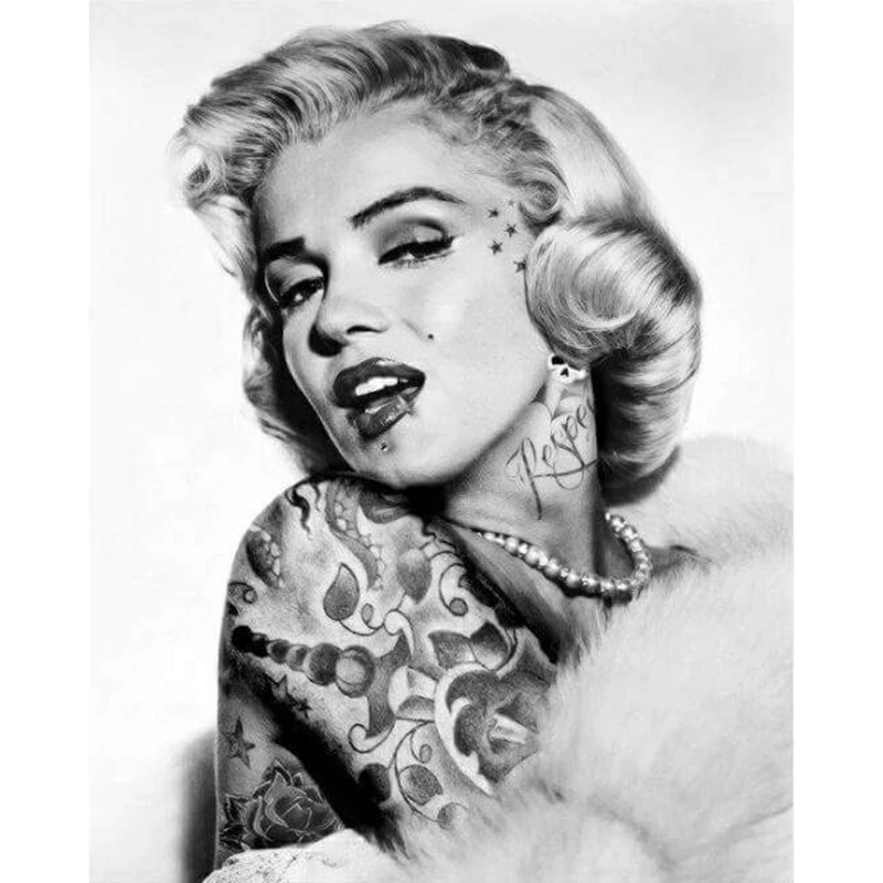 Full Square Round Drill 5D DIY Diamond Painting Marilyn Monroe 3D Embroidery Cross Stitch Mosaic Rhinestone Home Decor Gift | Дом и сад