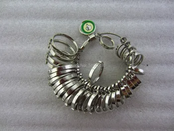 

free shipping finger ring size sizing ruler circle /ring loop for jewelry makings, adjustable ring base, jewelry ring loupe