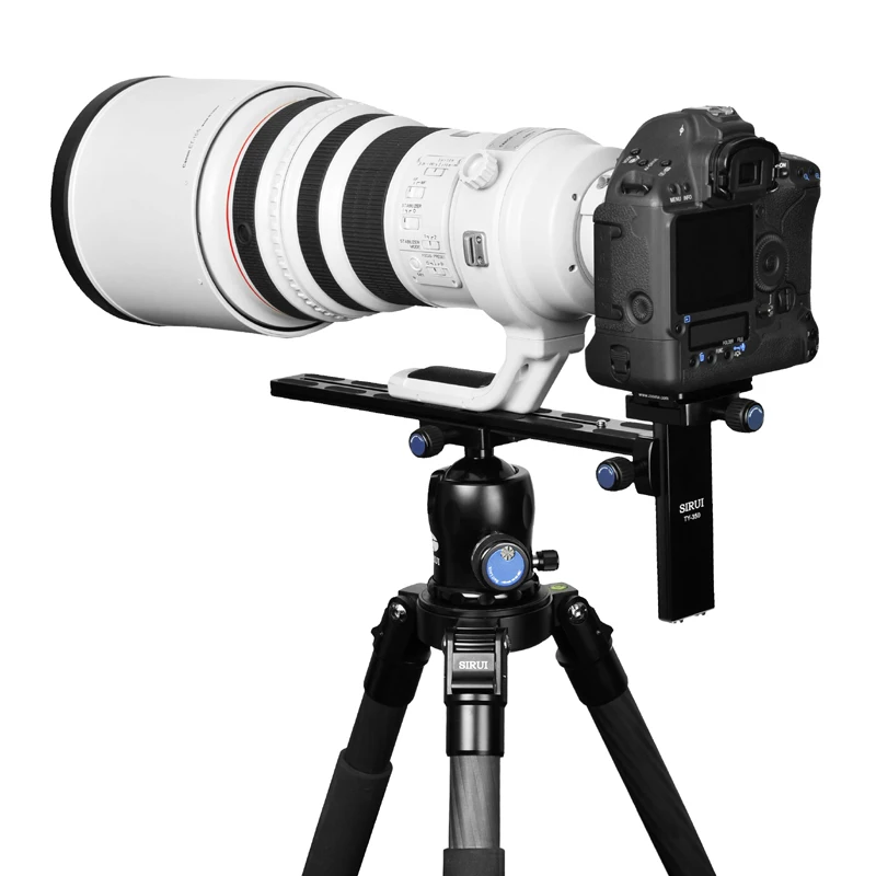 

TY-350 SIRUI Aluminum Pro Quick Release Plate For Telephoto Lens Long Focus Canon White Lens Tripod Ball Head Monopod DHL