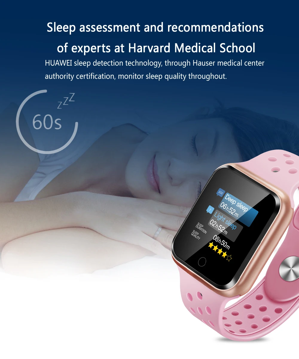 Смарт-часы Hollvada S226B, измеритель артериального давления, монитор сердечного ритма, IP67, водонепроницаемые спортивные фитнес-часы, часы для мужчин и женщин, умные часы
