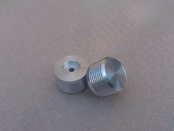

1pcs aluminum knob potentiometer knob 38*25mm Thread potentiometer cap car knob switch cap Encoder for amplifier