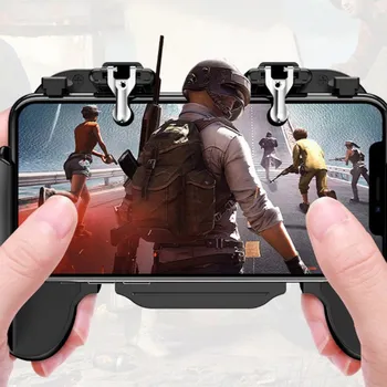 

H5II Cooling Fan Gamepad Joystick Mobile Phone PUBG Game Gamepad For iPhone Samsung HuaWei Xiaomi OnePlus Smartphones