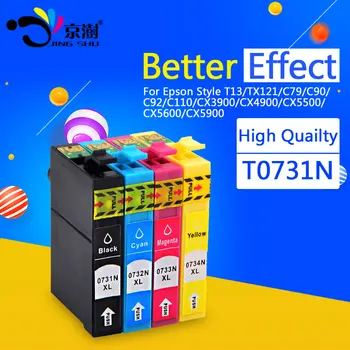 

3set compatible ink cartridge T0731N 73N For EPSON Stylus TX220 TX400 TX409 TX410 office TX300F TX550W TX510FN TX600FW printer